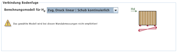 Zug, Druck linear & Schub kontinuierlich